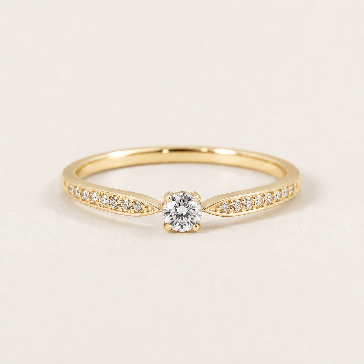Sterling Silver Zircon Ring