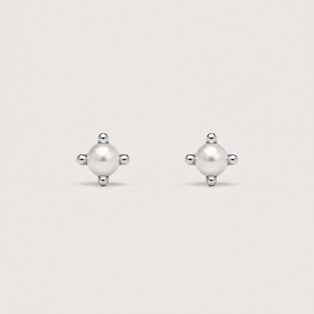 Petite Pearl Stud Earrings