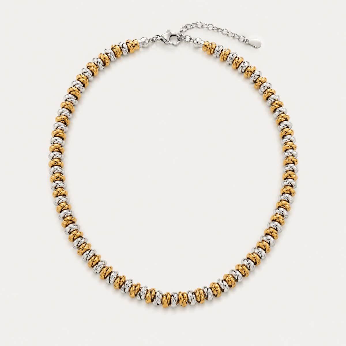 Conjunto de joyas circular elegante