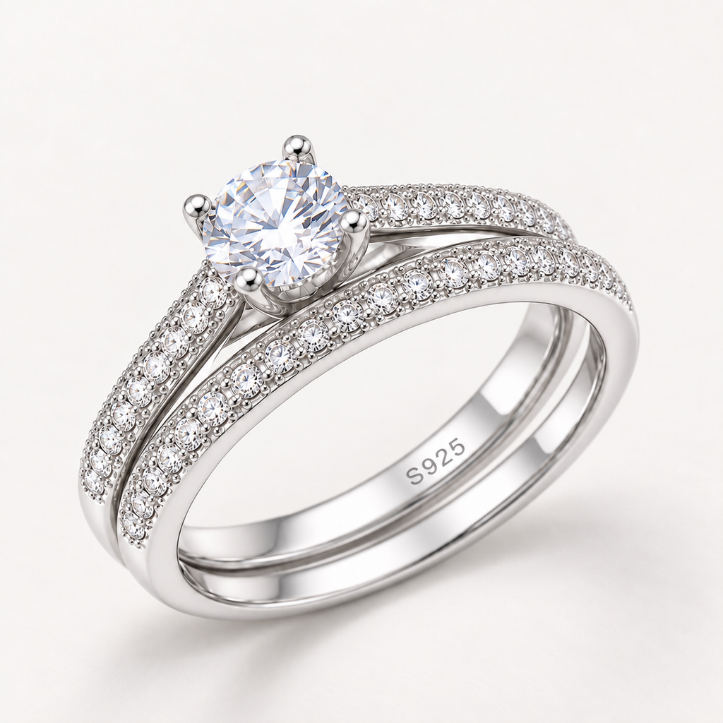 Anillo Tourmaline Halo 925