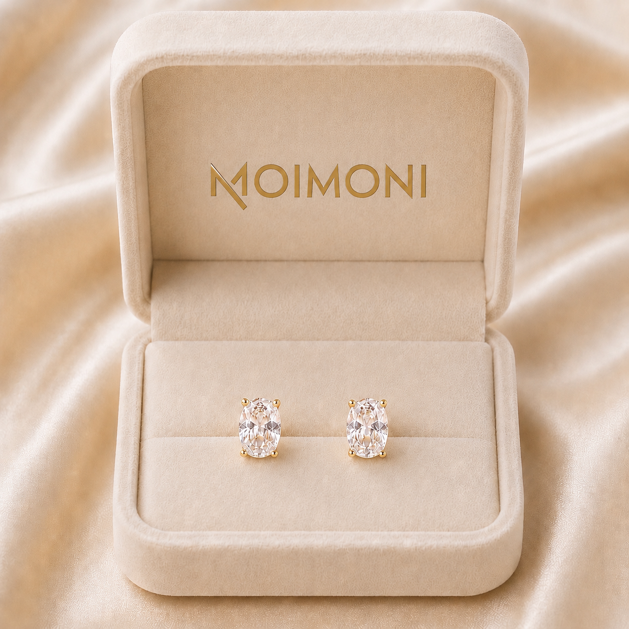 Oval Lumière 925 Earrings