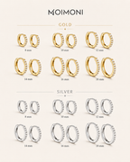 Lumière Pavé Gold Hoops