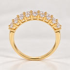 1.4ct Round Moissanite Ring in 925 Sterling Silver – Elegant Solitaire