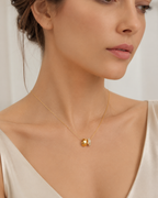 Pavé Duo Charm Necklace