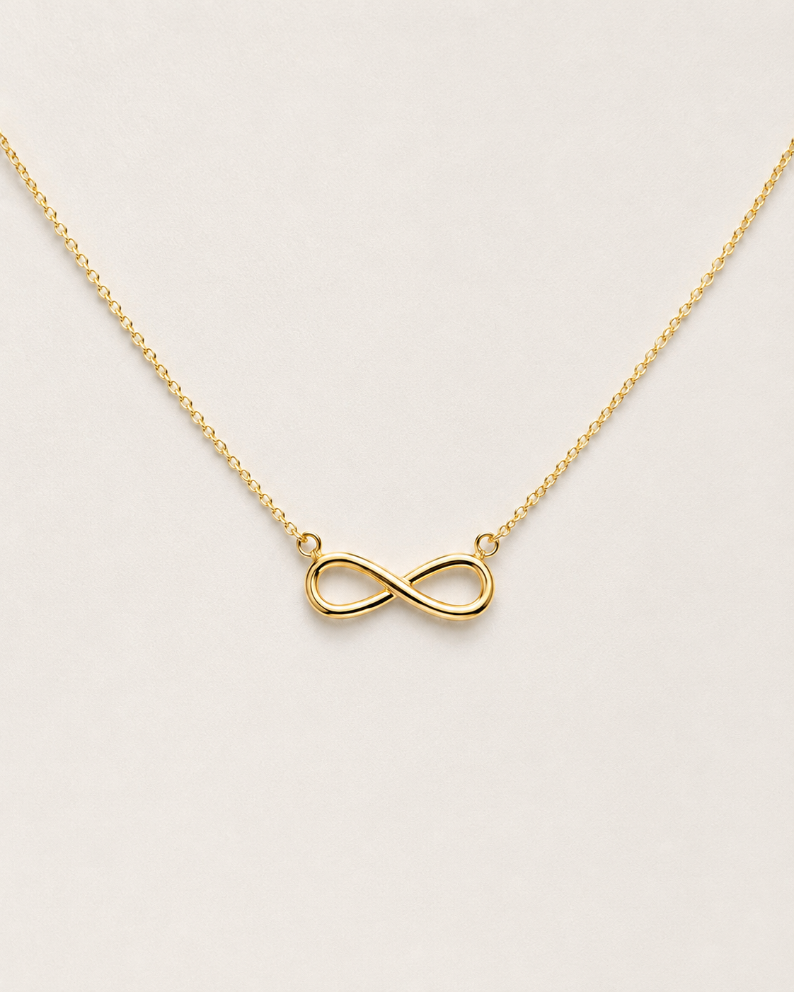 Infinity Stainless Steel Pendant Choker Necklace