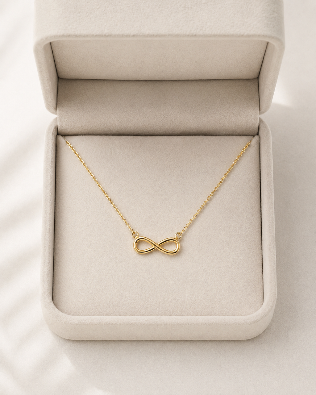 Infinity Stainless Steel Pendant Choker Necklace