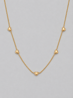 Golden Heart Jewelry Set
