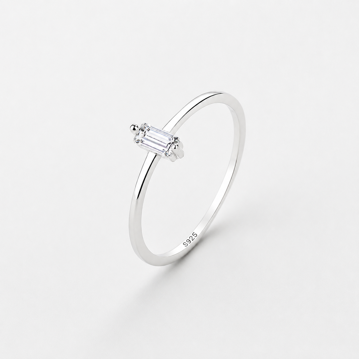 Éclat Rectangle 925 Ring