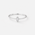 Éclat Rechteck 925 Ring