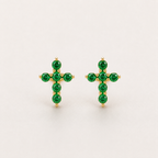 Lumière Geometric Stud Earrings