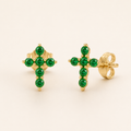 Lumière Geometric Stud Earrings