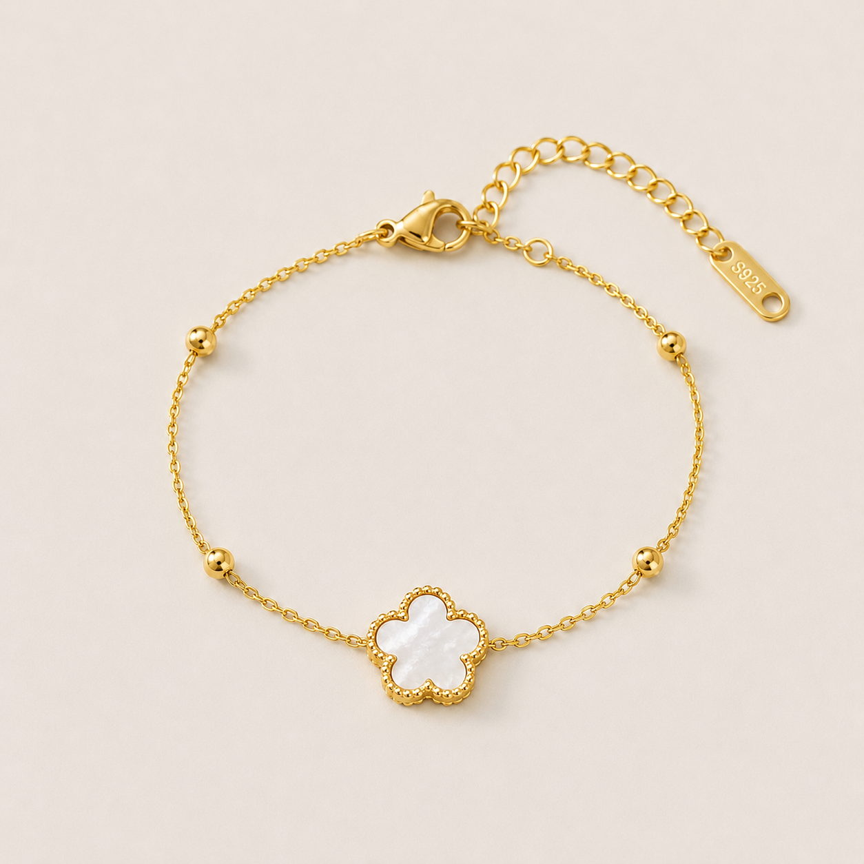 Bracelet Fleur Dorée