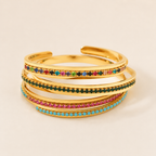 Vibrant Turquoise Cuff Bracelet
