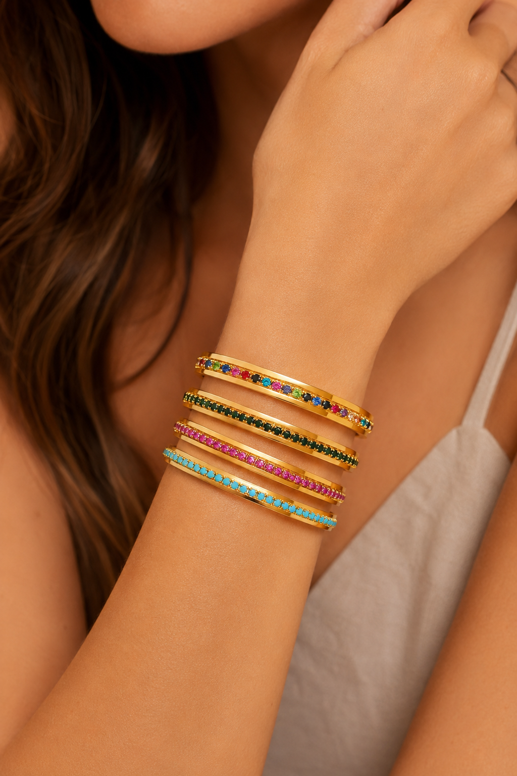 Vibrant Turquoise Cuff Bracelet