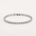 Éclat 4 mm S925 Sterling Silver Riviera Bracelet