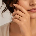 Aurora Pavé 925 Sterling Silber Ring