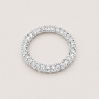 Lumière Pavé Eternity Ring