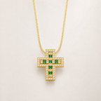 Croix Élégance Abnehmbare Kreuzkette