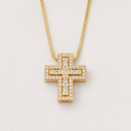 Croix Élégance Abnehmbare Kreuzkette