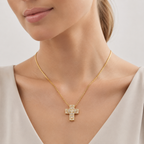 Croix Élégance Abnehmbare Kreuzkette
