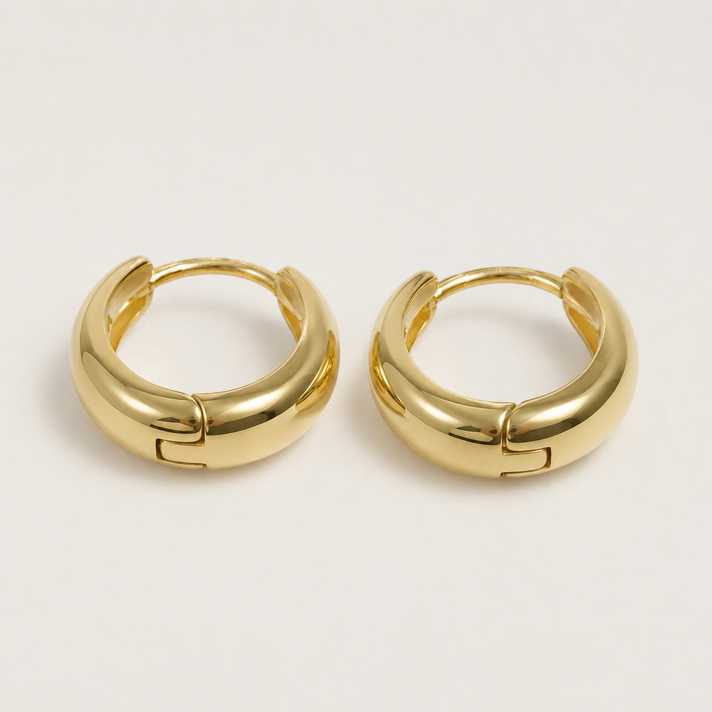 Pendientes de Aro Geométricos Coreanos de Plata Esterlina 925 en Venta Caliente, Simple, con Temperamento, Exquisitos, Joyería Sexy para Mujer
