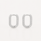 Boucles d'oreilles carrées Éclat