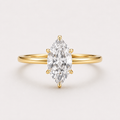 Marquise Solitaire King – 925 Sterling Silver
