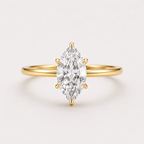 Marquise Solitaire King – 925 Sterling Silver