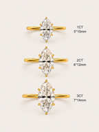 Marquise Solitaire King – 925 Sterling Silver