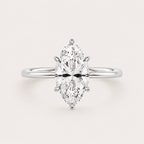 Marquise Solitaire King – 925 Sterling Silver