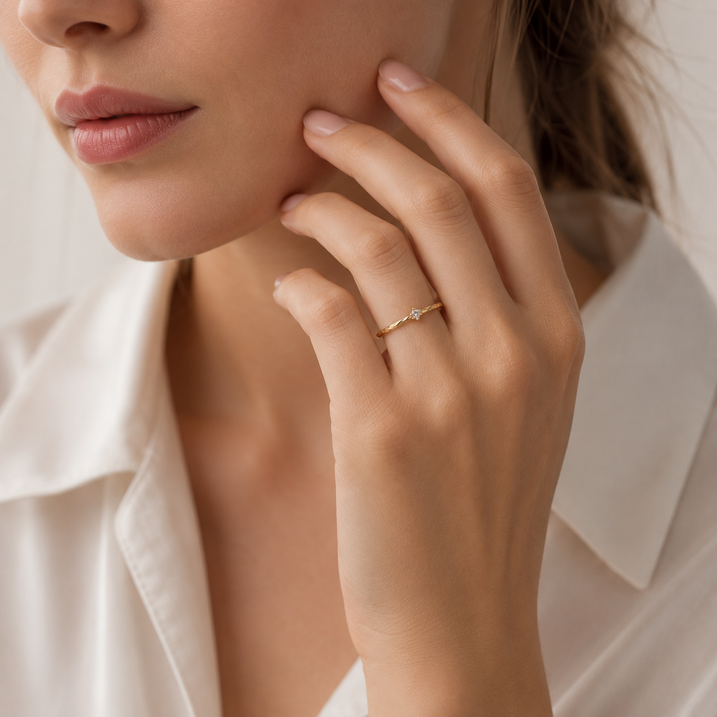 Lumière Wrap Ring – 925 Sterling Silver