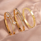 Fleur D’Or Cuff Bracelet
