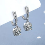 Élégance 925 Silver Hoop Earrings