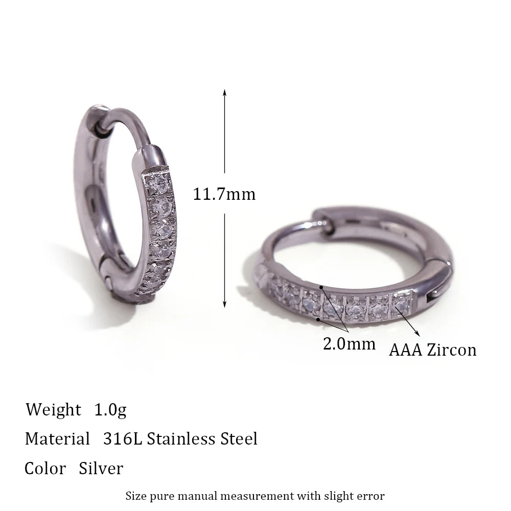 Elegant Gold Hoop Earrings