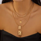 Layered Pendant Necklace Collection