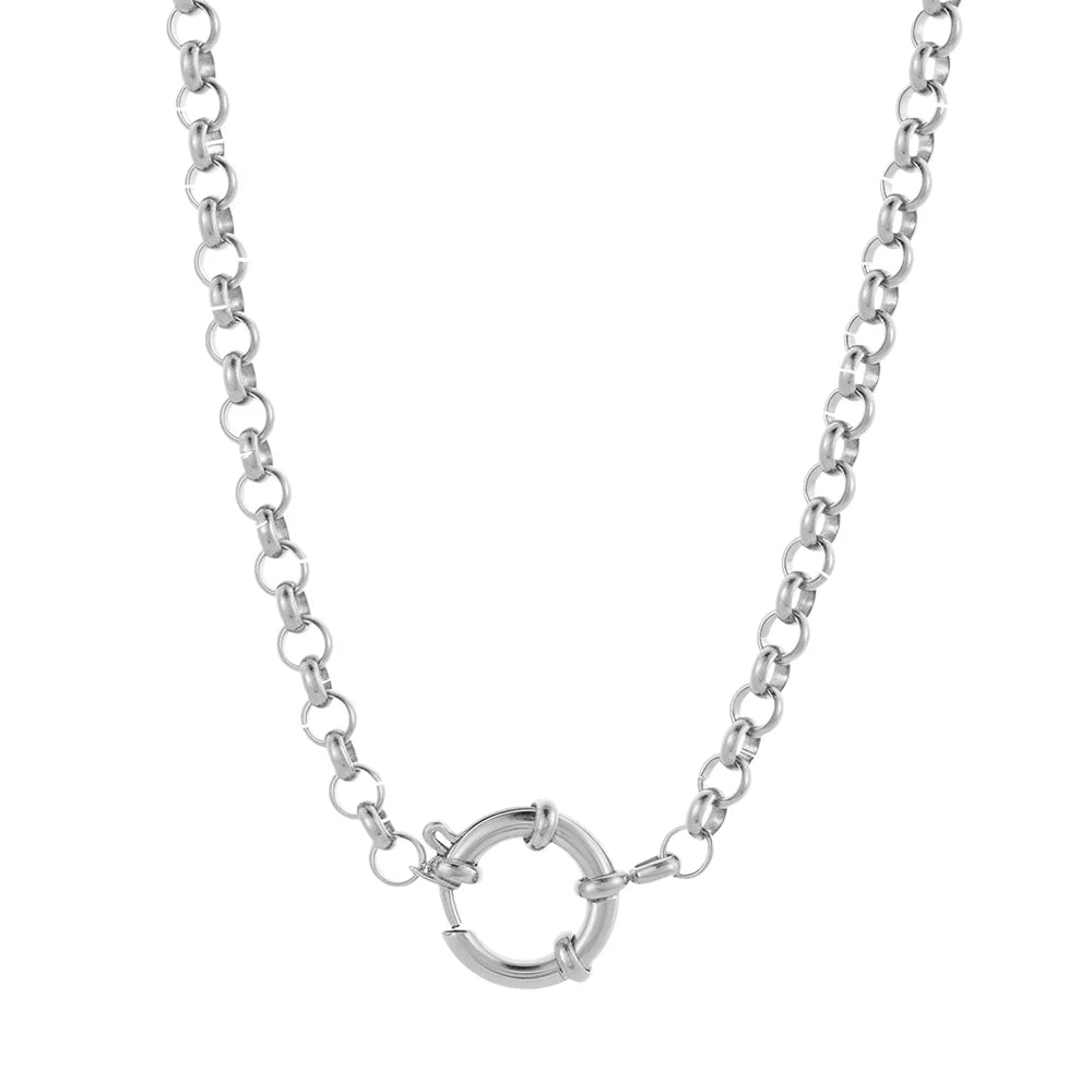 Minimalist Gold Link Necklace