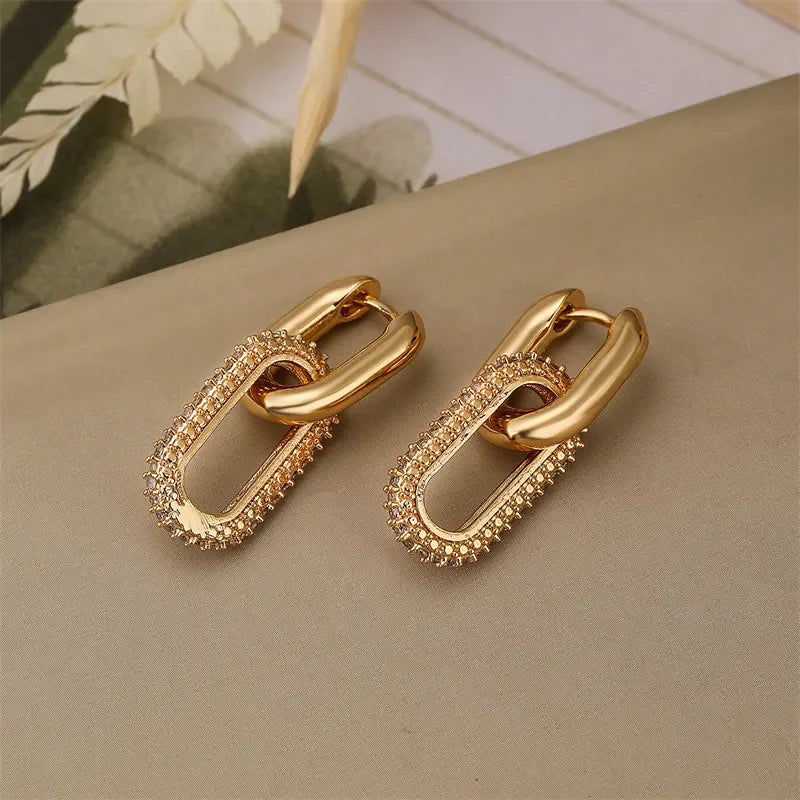 Lumière Rose Stud Earrings