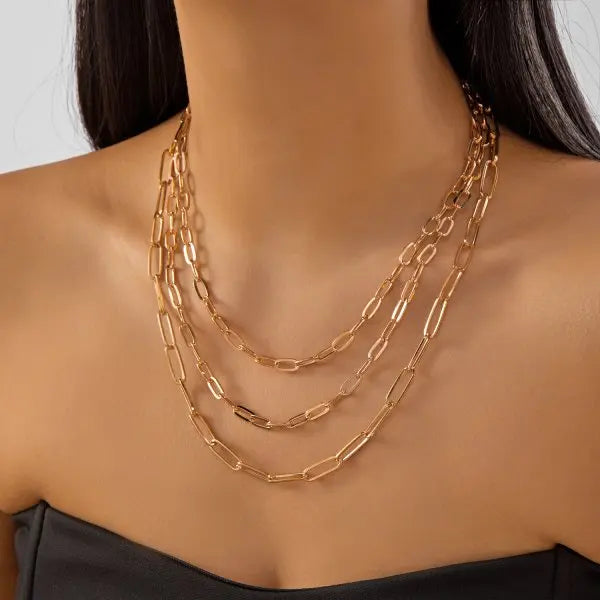 Layered Pendant Necklace Collection