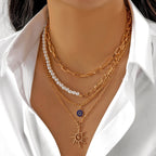 Layered Pendant Necklace Collection