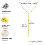 Élise Y Necklace