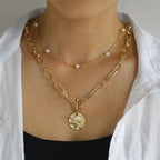 Layered Pendant Necklace Collection