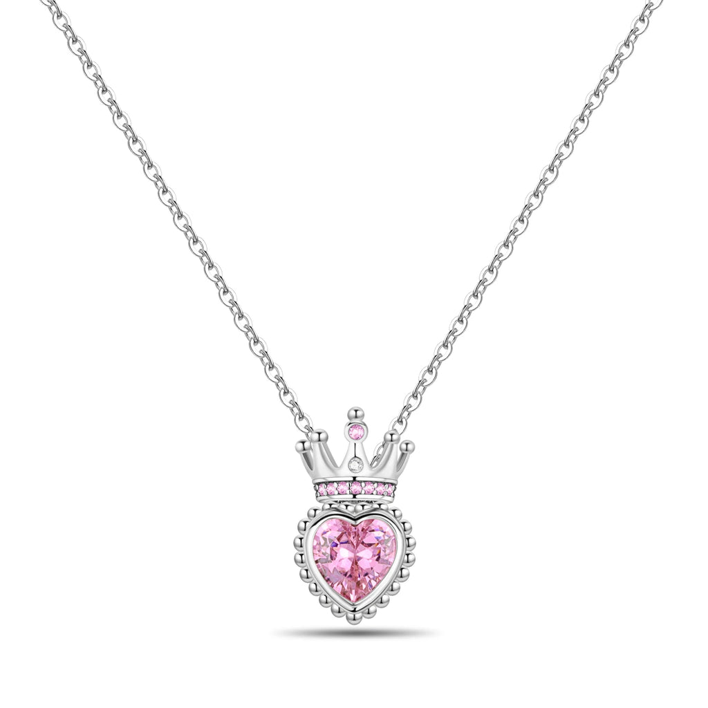 Trèfle Heart Necklace in Sterling Silver 92