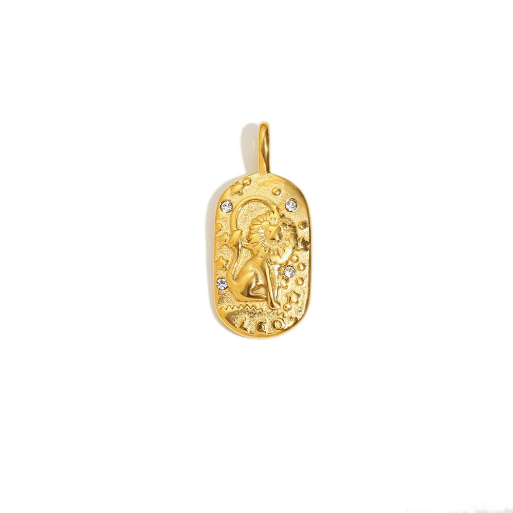 Elegant Zodiac Gold Necklace