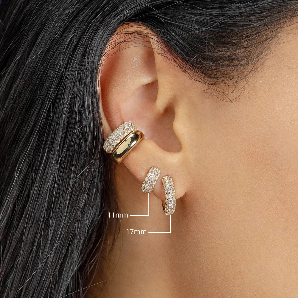 Pavé Lumière Hoops