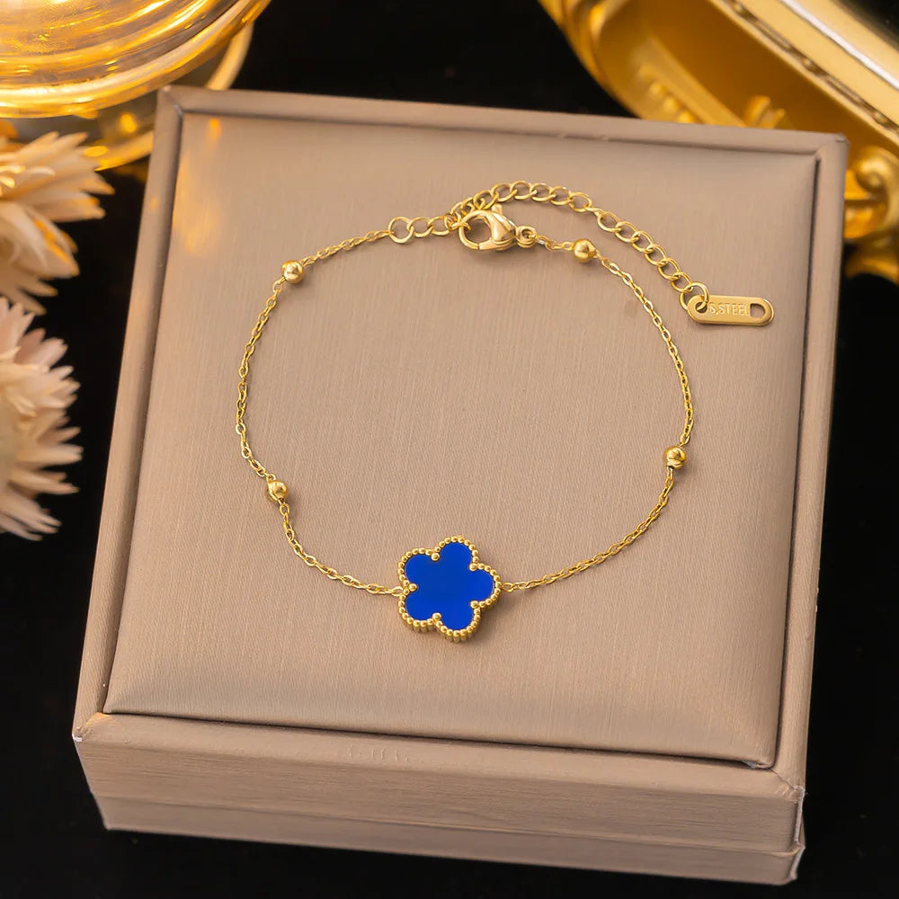 Bracelet Fleur Dorée