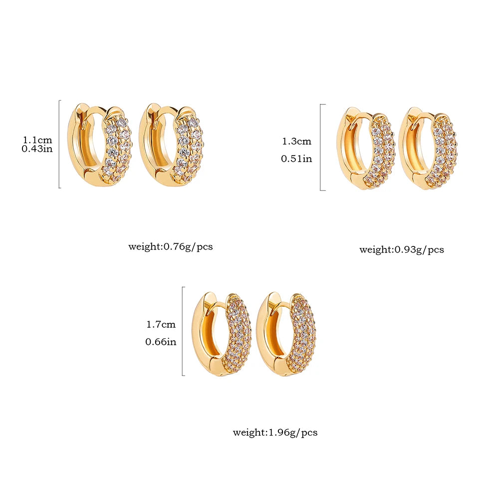Pavé Lumière Hoops