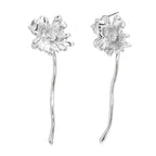 Elegant Floral Stud Earrings