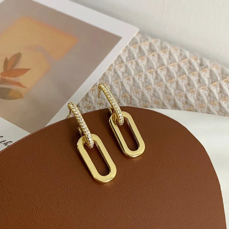 Lumière Rose Stud Earrings