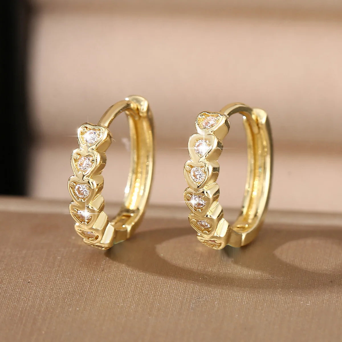 Élégance 925 Silver Hoop Earrings