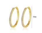 Éclat Princess Hoop Earrings